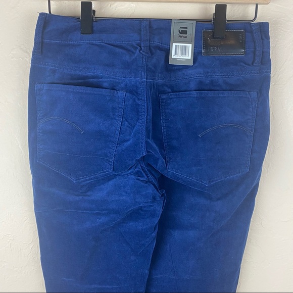 NWT G-Star Raw Denim Jeans High Rise Skinny 3301 Deconstructed Dark Pacific 29 - Picture 7 of 13
